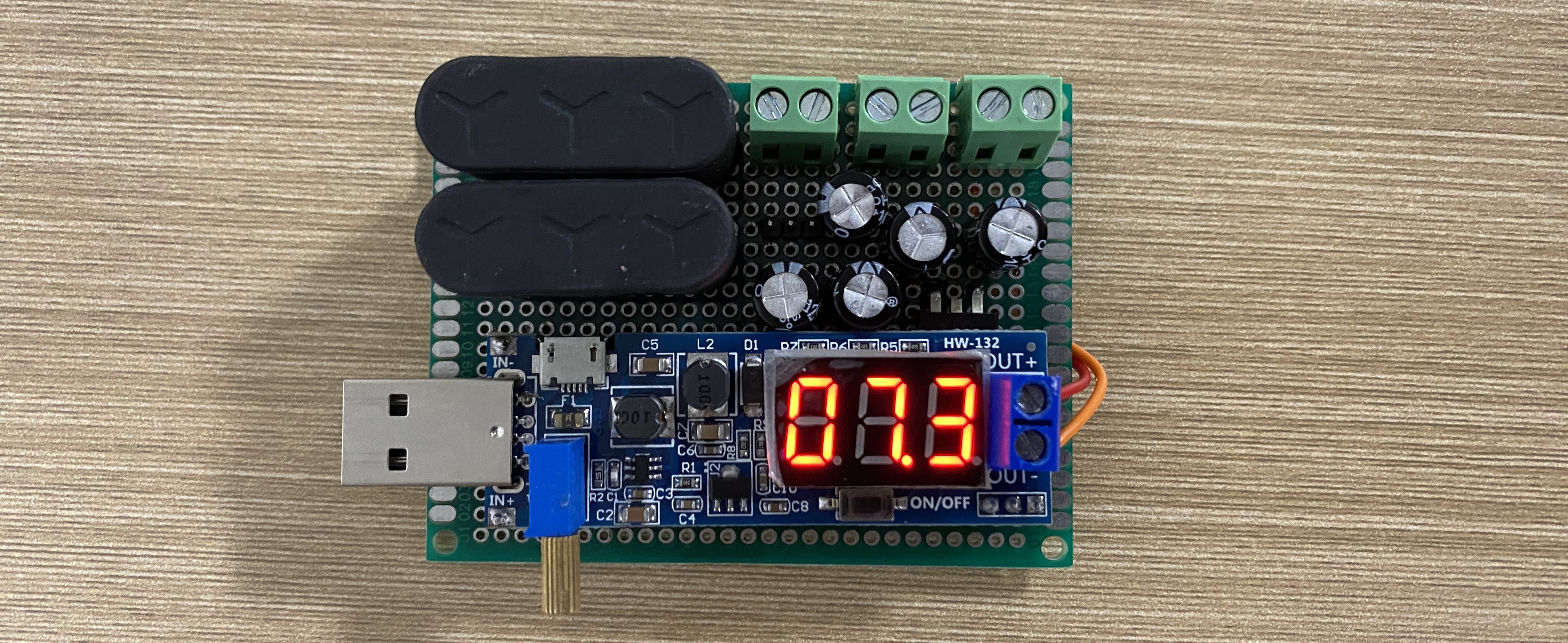 储电电路2顶部视图