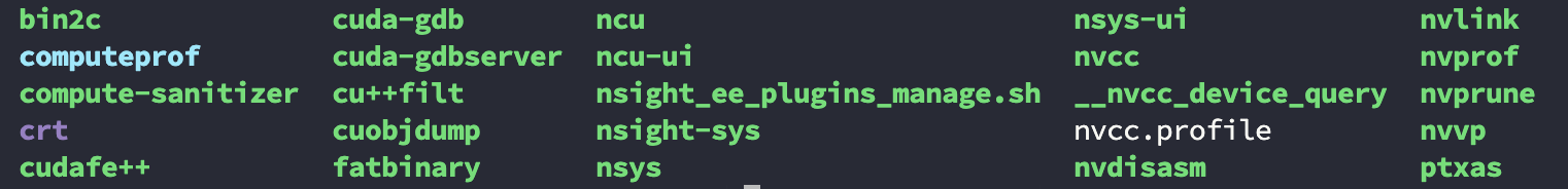 content in cuda_bin file